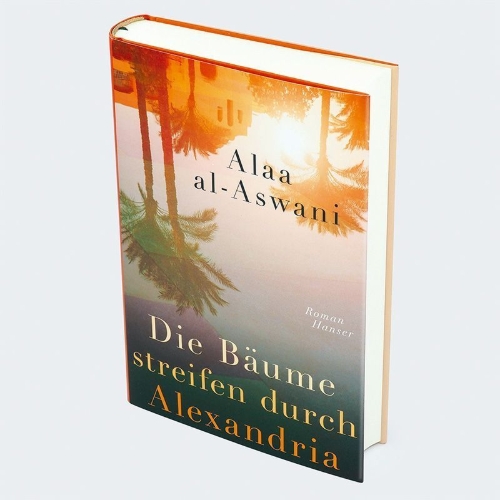 Buchcover und Innenansicht für das Buch: THE TREES WALK IN ALEXANDRIA