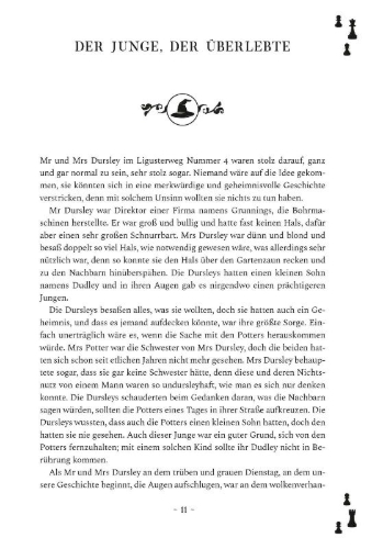 Buchcover und Innenansicht für das Buch: Harry Potter - Gesamtausgabe (Harry Potter)