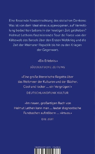 Buchcover und Innenansicht für das Buch: Stoische Gangarten