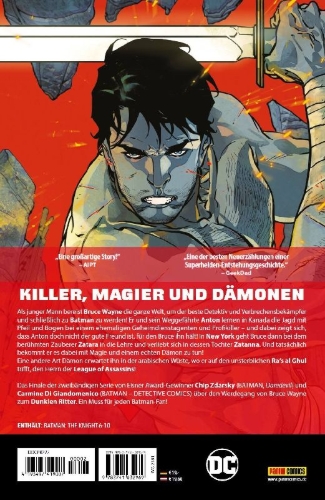 Buchcover und Innenansicht für das Buch: Batman: The Knight #6-#10