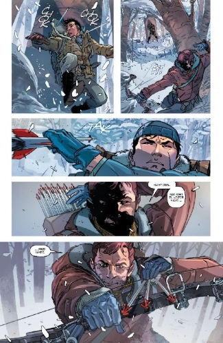 Buchcover und Innenansicht für das Buch: Batman: The Knight #6-#10