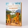 Buchcover und Innenansicht für das Buch: Disney: Der König der Löwen - Die Filmgeschichte mit Comics
