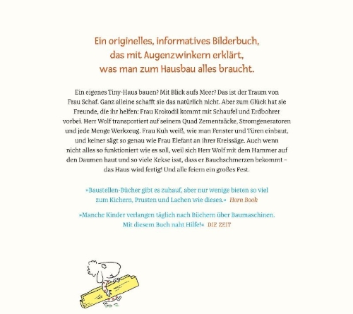 Buchcover und Innenansicht für das Buch: Hämmern, sägen, schrauben