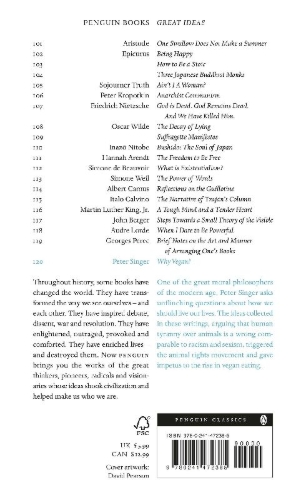 Buchcover und Innenansicht für das Buch: Why Vegan?