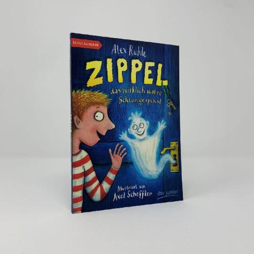 Buchcover und Innenansicht für das Buch: Zippel, das wirklich wahre Schlossgespenst