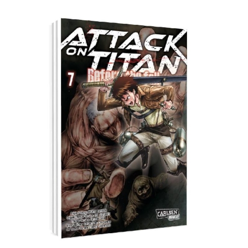 Buchcover und Innenansicht für das Buch: Shingeki no Kyojin - Before the Fall