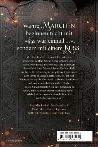Buchcover und Innenansicht für das Buch: Ever & After, Band 1 - Der schlafende Prinz