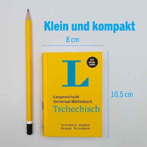 Buchcover und Innenansicht für das Buch: Langenscheidt Universal-Wörterbuch Tschechisch
