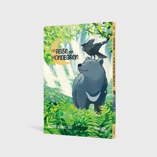 Buchcover und Innenansicht für das Buch: KUMA TO KARASU