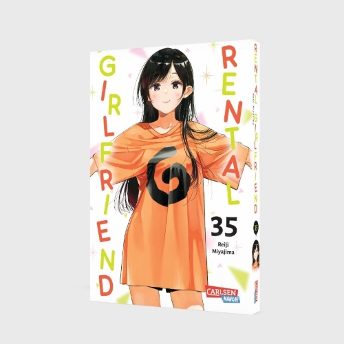 Buchcover und Innenansicht für das Buch: Kanojo, okarishimasu
