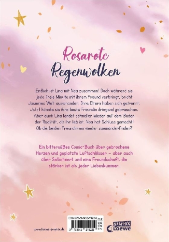 Buchcover und Innenansicht für das Buch: Coeur Collège - Chagrins d'amour (OT)