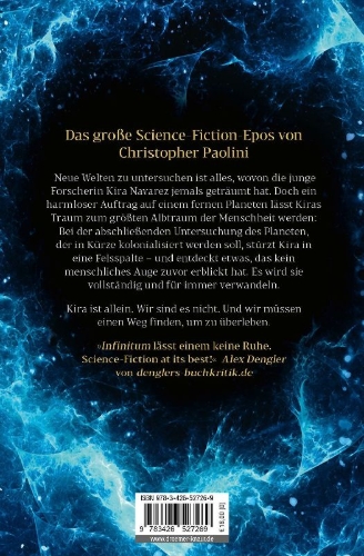 Buchcover und Innenansicht für das Buch: To Sleep In A Sea Of Stars