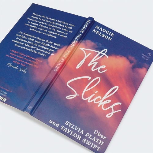 Buchcover und Innenansicht für das Buch: The Slicks. On Sylvia Plath und Taylor Swift