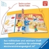 Buchcover und Innenansicht für das Buch: Mein Knuddel-Knautsch-Buch - Sachen suchen. Beim Einkaufen