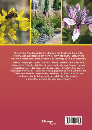Buchcover und Innenansicht für das Buch: Klimastarke Stauden