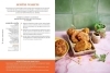 Buchcover und Innenansicht für das Buch: Healthy Food, Happy Me - Antientzündliche Ernährung für Frauen