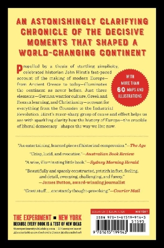 Buchcover und Innenansicht für das Buch: The Shortest History of Europe