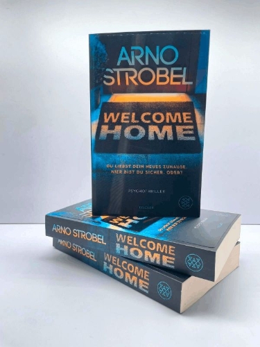 Buchcover und Innenansicht für das Buch: Welcome Home - Du liebst dein neues Zuhause. Hier bist du sicher. Oder?