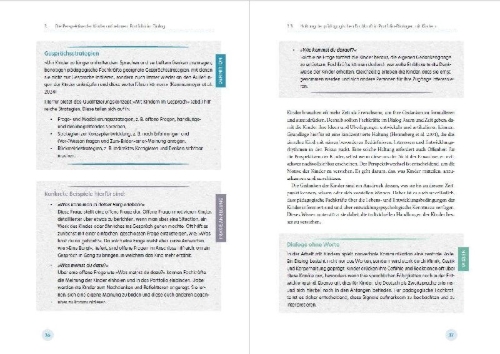 Buchcover und Innenansicht für das Buch: Das Portfolio in der Kita