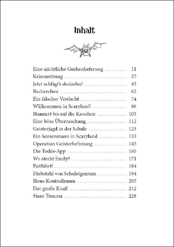Buchcover und Innenansicht für das Buch: Scary Harry (Band 1) - Von allen guten Geistern verlassen