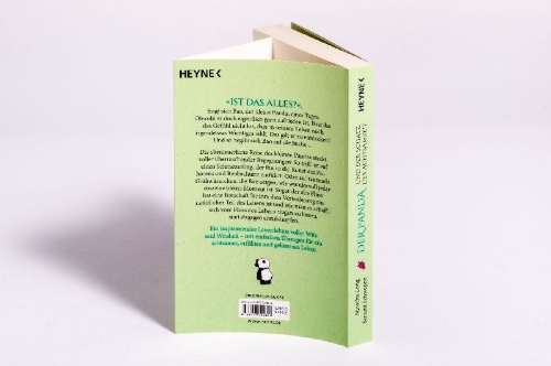 Buchcover und Innenansicht für das Buch: Der Panda und der Schatz der Achtsamkeit