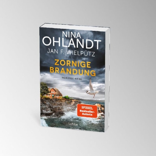 Buchcover und Innenansicht für das Buch: Zornige Brandung