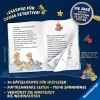 Buchcover und Innenansicht für das Buch: Die Jagd nach dem magischen Detektivkoffer - Adventskalender: Geschenke in Gefahr!