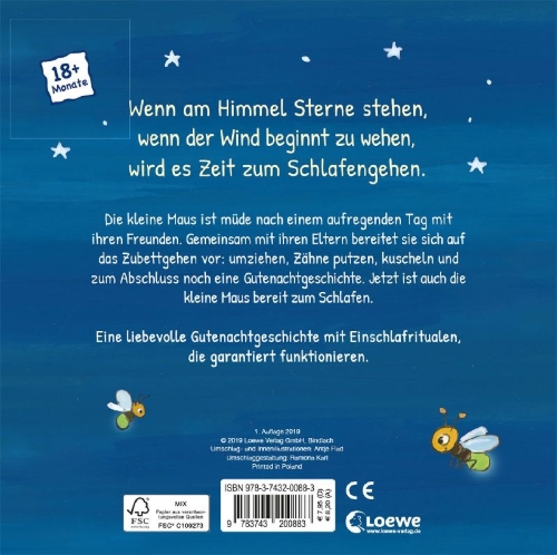 Buchcover und Innenansicht für das Buch: Wenn am Himmel Sterne stehen