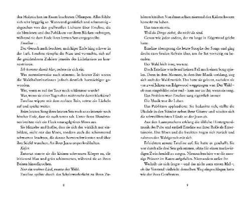 Buchcover und Innenansicht für das Buch: A Dark Forgetting