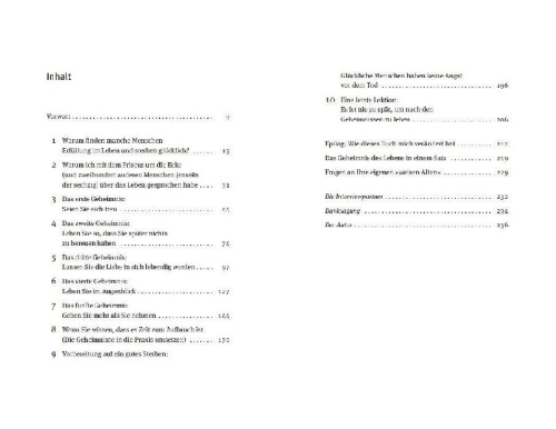 Buchcover und Innenansicht für das Buch: The five secrets you must discover before you die