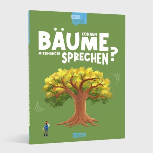 Buchcover und Innenansicht für das Buch: Big Questions Answered: Can trees talk to each other?