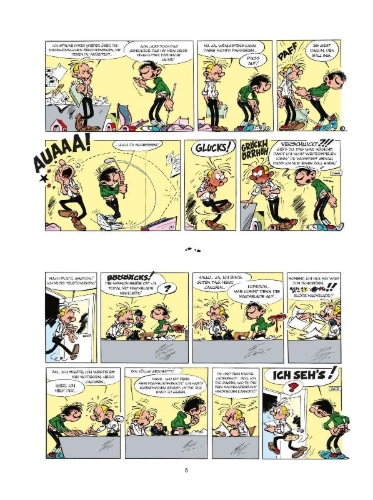 Buchcover und Innenansicht für das Buch: Gaston Neuedition 5: Reinfälle à gogo