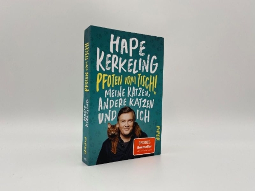 Buchcover und Innenansicht für das Buch: Pfoten vom Tisch!