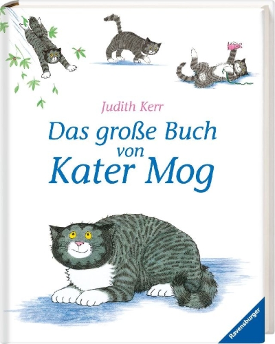 Buchcover und Innenansicht für das Buch: Das große Buch von Kater Mog