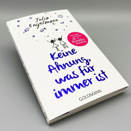Buchcover und Innenansicht für das Buch: Keine Ahnung, was für immer ist