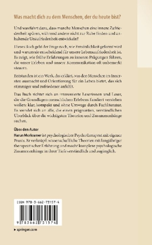Buchcover und Innenansicht für das Buch: Was den Menschen ausmacht