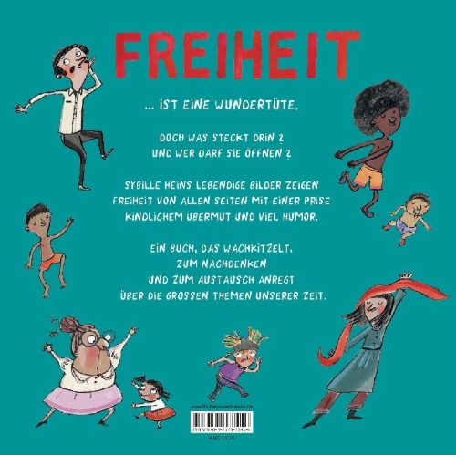 Buchcover und Innenansicht für das Buch: Freiheit