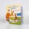 Buchcover und Innenansicht für das Buch: Und was fühlst du, Känguru?