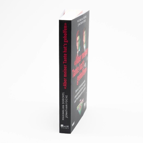 Buchcover und Innenansicht für das Buch: 'Aber meiner Tante hat's geholfen'