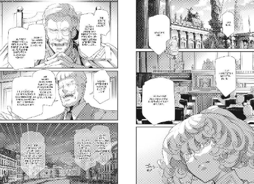 Buchcover und Innenansicht für das Buch: Youjo Senki