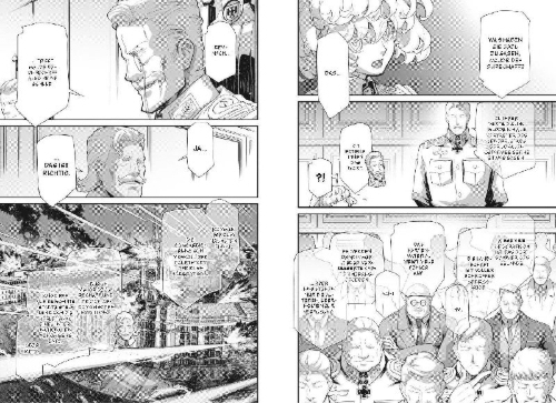 Buchcover und Innenansicht für das Buch: Youjo Senki