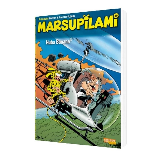 Buchcover und Innenansicht für das Buch: Marsupilami 11: Houba banana
