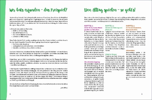 Buchcover und Innenansicht für das Buch: Freispiel-Impulse: Montessori