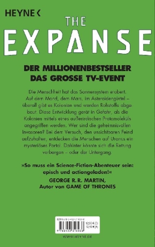 Buchcover und Innenansicht für das Buch: The Expanse Series -  Abaddon's Gate Book 3