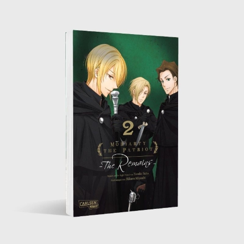 Buchcover und Innenansicht für das Buch: Yuukoku no Moriarty