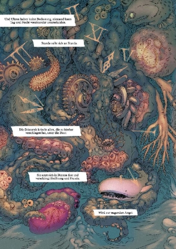 Buchcover und Innenansicht für das Buch: Das Schiff der verlorenen Kinder. Band 3