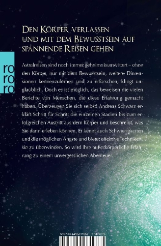 Buchcover und Innenansicht für das Buch: Astralreisen