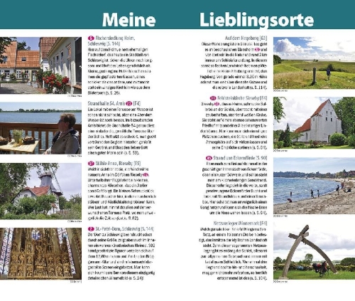 Buchcover und Innenansicht für das Buch: Reise Know-How MeinTrip Schlei mit Schleswig und Eckernförde