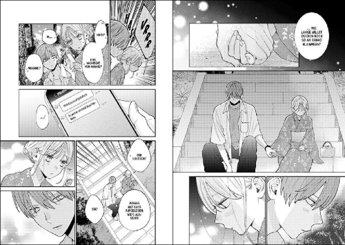 Buchcover und Innenansicht für das Buch: HARU NO ARASHI TO MONSTER