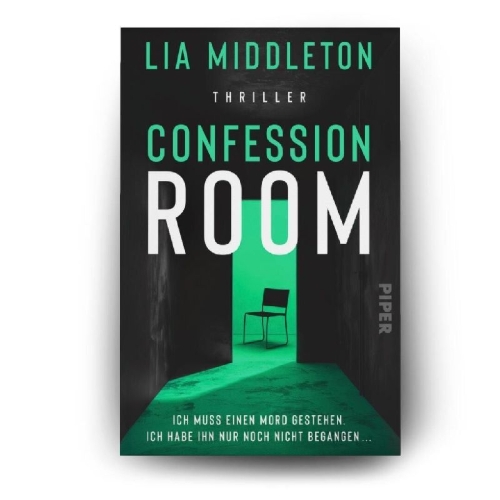 Buchcover und Innenansicht für das Buch: The Confession Room